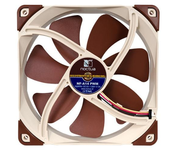 Noctua NF-A14 PWM 140mm NF-A14-PWM - 388806 - zdjęcie 4